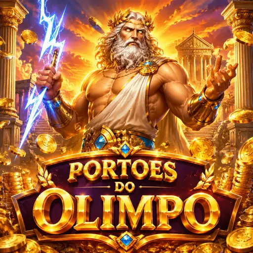Capa do slot Gates of Olympus com Zeus