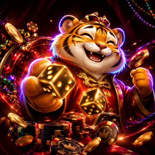 Respin aleatório acionado no Fortune Tiger com dois rolos iguais